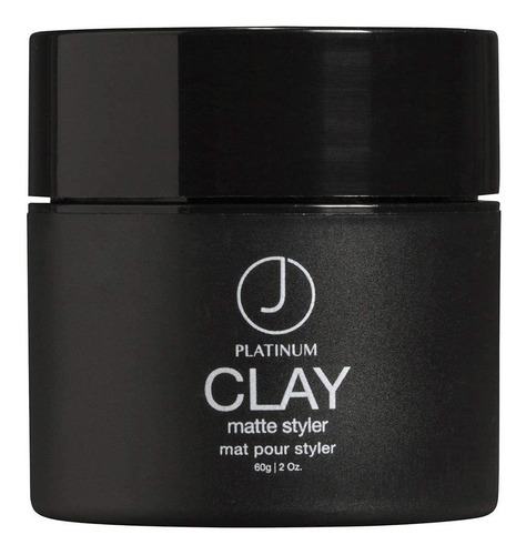 J Beverly Hills Platinum Clay Matte Styler Con Cera De Abej.