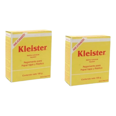 Pegamento En Polvo Kleister Para Tapiz Base Agua 100g 2 Caja | Envío gratis