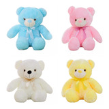 4pcs Light Up Led Teddy Bear Animal Plush Toy Niños