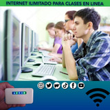 Internet Ilimitado Para Clases En Linea Sin Contrato
