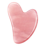 Herramienta De Masaje Gua Sha De Cuarzo Rosa, Herramienta De