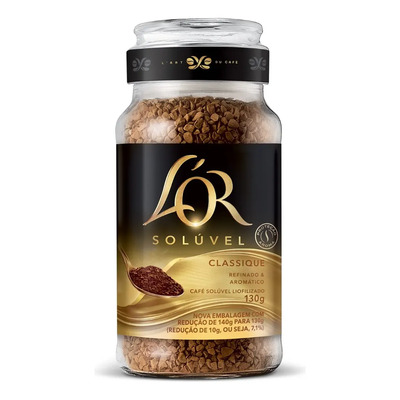 Café Lor Classique Solúvel Pote De Vidro 130G | MercadoLivre