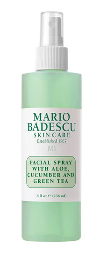 Mario Badescu Spray Facial Aloe, Pepino Y Té Verde, 236ml
