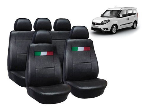 Fundas Cubre Asientos P/ Fiat Doblo Auto Italia Accesorio