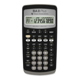 Calculadora Financiera Texas Instruments Baii Plus. Sellada Color Negro