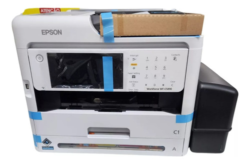 Impressora Epson Workforce Wf-c5810 + Bulk Tinta Pigmentada