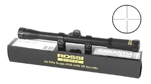 Luneta Rossi Carabina Pressao 4x20 Espingarda/rifle 