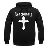 Blusa Moletom Plus Forrado Com Capuz Rap Racionais Mcs Rappe