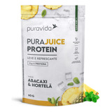 Purajuice Protein -  Puravida - Abacaxi Com Hortelã. 60g