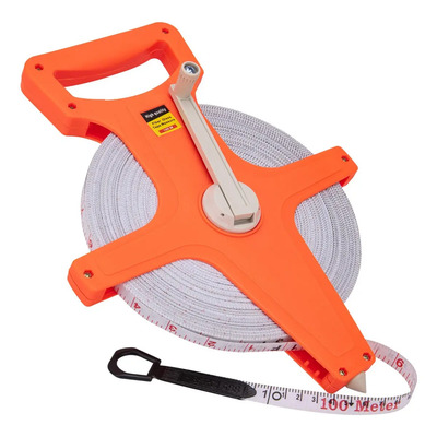 Cinta Metrica Regla Marco Acero Inoxidable Metro Medir 100m | MercadoLibre