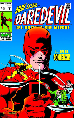 Daredevil 3 En El Comienzo, De Roy Thomas. Editorial Panini Comics En Español