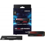 Disco Solido Ssd  M.2 2tb Samsung 990 Pro Disipador  Gen 4