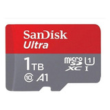 Cartão De Memória 1tb Micro Sd Com Adaptador Sd Ultra A1 Classe 10 Sandisk 150mb/s