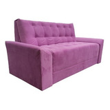 Sofa Sillon Cama  Moderno Con Costuras Estructura Reforzada