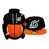 Ti Gorra + Hoodie Talla G Naruto Sudadera Shippuden Banda 1 