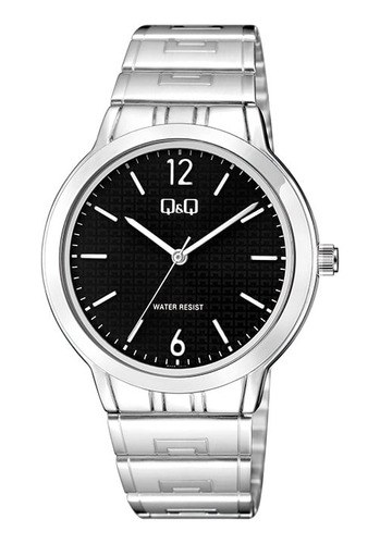 Reloj Para Hombre Q&q Q39b Q39b-002py Plateado