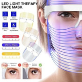 Máscara De Tratamiento Facial De Fototerapia Led Inalámbrica