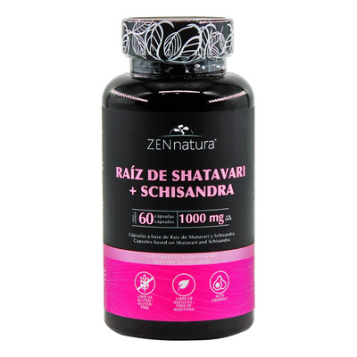 Raíz De Shatavari Y Schisandra 60 Caps De 1000 Mg Zen Natura | Meses sin interés