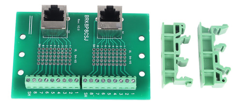 Placa De Conexión Rj45, Conector Ethernet, Transmisión Rápid