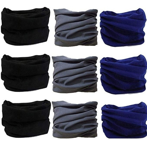 Kalily 12pcs / 9pcs / 6pcs Diadema Bandana - Versátil Deport