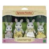 Sylvanian Families Família Dos Coelhos Cauda De Algodão