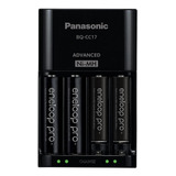 Cargador Baterias Recargables Aaa Panasonic Eneloop Pro X4