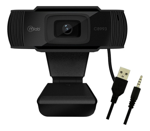 Cámara Webcam Mlab C8993 Hd 720p/ Usb 2.0/ Con Micrófono