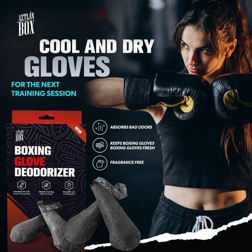 Aztlan Box - Desodorante Para Guantes De Boxeo Con Insercion