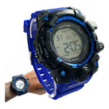 Relogio Masculino Tatico Militar R-shock Prova D'agua Alarme