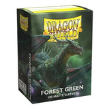 Protector Dragon Shield Standard Matte 100u. Forest Green