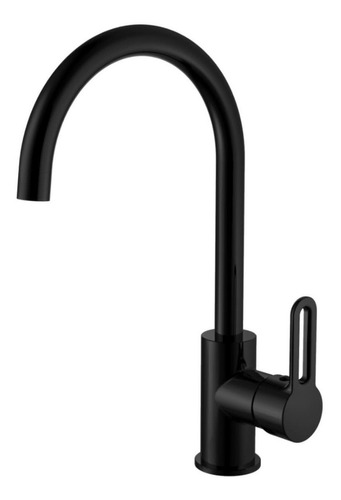 Griferia Canilla Monocomando Cocina Black Negro Mate Bronce