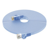 Cable Red Ethernet Categoria 6 Cat6 Rj45 Utp Plano 1 Metro