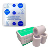 Kit Gasa Estéril X50 + Cinta Médica 5cm X 6 U. Standard