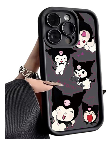 Funda Sanrio Kuromi Candy Pictorial Para iPhone 15 12 13 14