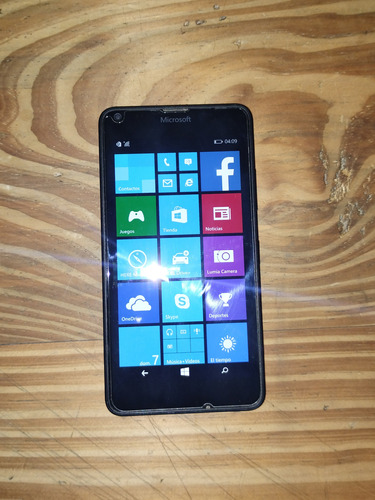 Lumia 640 Lte. Negro. Windows Phone 8.1. Poco Uso