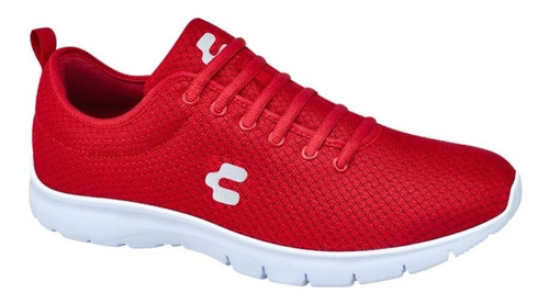 Tenis Deportivo Para Correr Charly Color Rojo