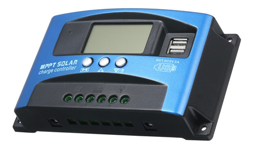 Controlador De Carga Solar Mppt 50a, Pantalla Lcd Usb Dual U