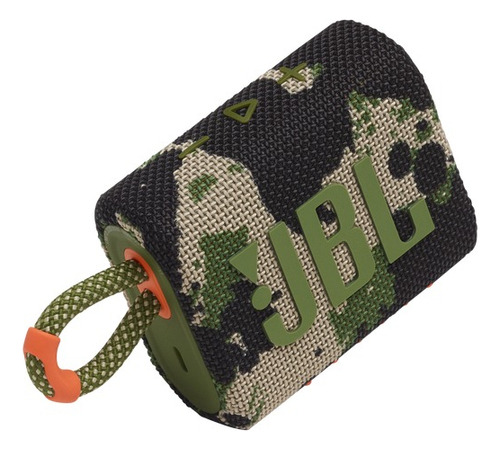 Bocina Jbl Go 3 Portátil Con Bluetooth Waterproof -  Cammo