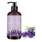 Aceite De Masaje De Lavanda Para Calmar, Calmar Y Relajar Lo