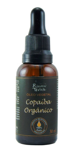 Óleo De Copaíba Orgânico Vegano 100% Natural Ibd Riquezas