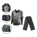 Conjunto Capa De Chuva Motoboy/ Ciclista Impermeável Rm