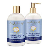  Sheamoisture Hydrate & Repair Shampo Acondicionador Manuka