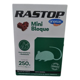 Rastop Minibloque 250g Veneno Súper Efectivo Para Roedores