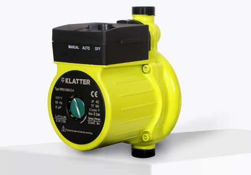 Bomba Presurizadora Klatter 23 Litros Por Minuto 220v 100w