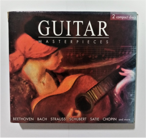 Guitar Masterpieces Cd Guitarra Clasica Son 2 Discos