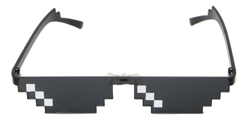 Gafas Lentes De Mosaico De 8 Bits Píxeles
