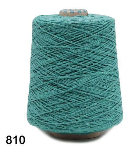 Barbante Euroroma Colorido N.4 600g 915mts Cor 0810- Verde Água Escuro