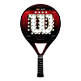 Paleta Wilson De Padel Ws4.23 Color Rojo