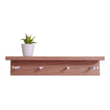 Perchero Madera Paraiso Nordico Rectangular Pared