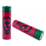 Pack 2 Batería Tomas 18650 Recargable 3.7 V 800mah De Punta 